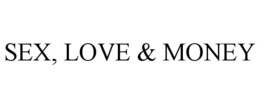 SEX, LOVE & MONEY trademark