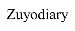 ZUYODIARY trademark