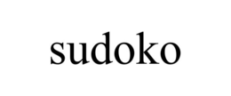 SUDOKO trademark