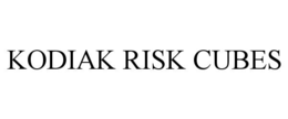 KODIAK RISK CUBES trademark