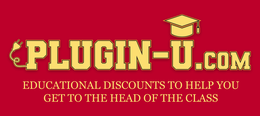 PLUGIN-U.COM EDUCATIONAL DISCOUNTS TO HELP YOU GET TO THE HEAD OF THE CLASS trademark