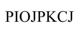 PIOJPKCJ trademark
