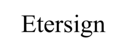 ETERSIGN trademark