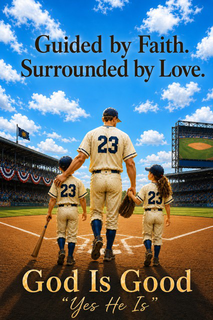 GUIDED BY FAITH. SURROUNDED BY LOVE. GOD IS GOOD “YES HE IS” trademark