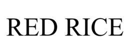 RED RICE trademark