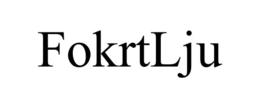 FOKRTLJU trademark