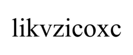 LIKVZICOXC trademark