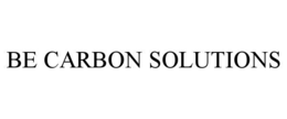 BE CARBON SOLUTIONS trademark
