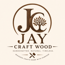 JAY - CRAFT WOOD - HANDCRAFTED. NATURAL. TIMELESS. WOODEN CRAFTS MADE WITH PURPOSE trademark
