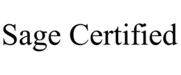 SAGE CERTIFIED trademark