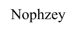NOPHZEY trademark