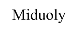 MIDUOLY trademark