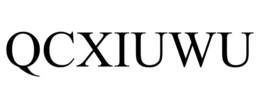 QCXIUWU trademark