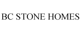 BC STONE HOMES trademark