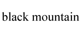 BLACK MOUNTAIN trademark