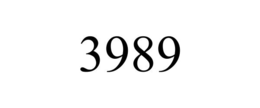 3989 trademark