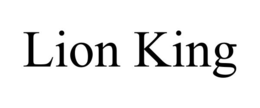 LION KING trademark