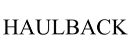 HAULBACK trademark