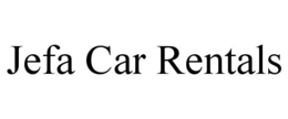 JEFA CAR RENTALS trademark