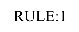 RULE:1 trademark