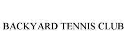 BACKYARD TENNIS CLUB trademark