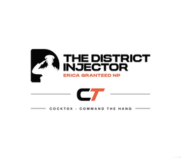 THE DISTRICT INJECTOR ERICA GRANTEED NP CT COCKTOX - COMMAND THE HANG trademark