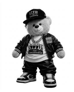 S.T.F.U! GET LAWYEREDUP EDDIE THE JUSTICE TEDDY JUSTICE S.T.F.U! GET LAWYEREDUP trademark