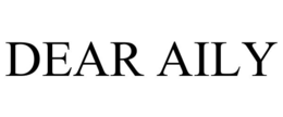 DEAR AILY trademark