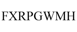 FXRPGWMH trademark