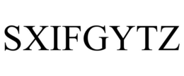 SXIFGYTZ trademark