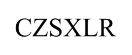CZSXLR trademark