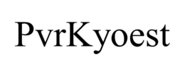 PVRKYOEST trademark