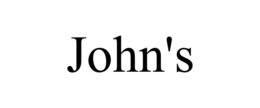 JOHN'S trademark