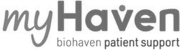 MYHAVEN BIOHAVEN PATIENT SUPPORT trademark