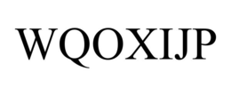 WQOXIJP trademark