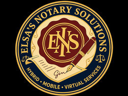 ELSA'S NOTARY SOLUTIONS ENS HYBRID · MOBILE · VIRTUAL SERVICES trademark