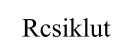 RCSIKLUT trademark