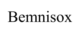 BEMNISOX trademark