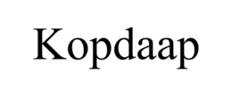 KOPDAAP trademark