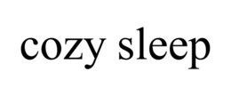 COZY SLEEP trademark