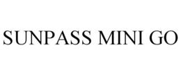 SUNPASS MINI GO trademark