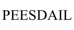 PEESDAIL trademark