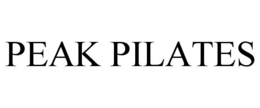 PEAK PILATES trademark