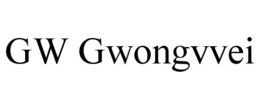 GW GWONGVVEI trademark