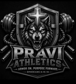 PRAVI ATHLETICS ARMOR ON. PURPOSE FORWARD. EPHESIANS 6:10-18 trademark