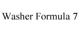 WASHER FORMULA 7 trademark