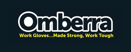OMBERRA WORK GLOVES...MADE STRONG, WORK TOUGH trademark