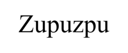 ZUPUZPU trademark