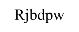RJBDPW trademark