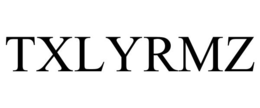 TXLYRMZ trademark